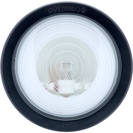 Optronics 4in. Round Back-Up Light With Grommet And Plug BU44CB